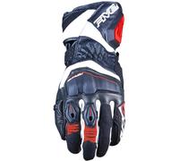 Five RFX4 EVO Motorcycle Gloves, black/white/red, size 3XL