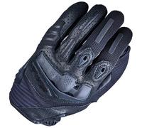Five RS1 Perforated Leather Motorcycle Motorbike Gloves - Black
