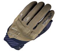 Five RS3 Evo Motorcycle Motorbike Summer Mesh Gloves - Khaki