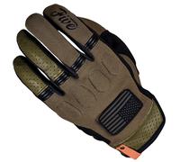 FIVE SCRAMBLER BLACK KHAKI TEXTILE SUMMER VENTED MOTORCYCLE BIKE SHORT GLOVE