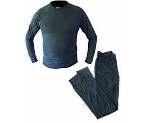 Five Seasons Superman Men's Thermal Base Layer - Black, Small