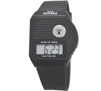 FIVE SENSES - English Atomic Talking Watch, Easy to use for Seniors Blind Men Women, Loud Talking Watch with Sound for Vision Impaired, Watches for Elderly Women, Blind People Products (MAT Black)