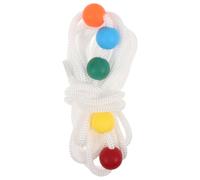 Five Silicone Vision Training Beads for Eye Muscle Practice | Distance Graded, Colorful Cloth String, for Students and Clinics, Supports Binocular Focus Work