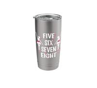 Five six Seven Eight Ballet Dancer Stainless Steel Insulated Tumbler