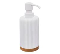 Five Soap or Lotion Dispenser in White Resin 270 ml