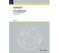 Five Spirituals Choral score mixed chorus (SSAATTBB) with soloists (intermediate