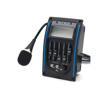 Five-stage Pick-up Pickup, Folk Acoustic Guitar EQ Piezoelectric Pickup With Microphone Tuning