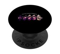 Five Stages Morning Cats Coffee Stained Artwork PopSockets Adhesive PopGrip