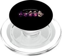 Five Stages Morning Cats Coffee Stained Artwork PopSockets PopGrip for MagSafe