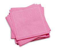 Five Star Cocktail Napkins, 50 Luxury Cotton Disposable Cocktail Party Napkins, 4.5" x 4.5" for Home Bars, Game Nights, Beverages, Birthdays, Weddings & Holidays, Citron