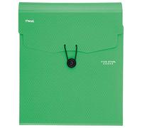 Five Star Expanding File Folder, 5-Pocket Vertical Expandable File Folder, Green (72695)