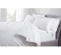 Five Star Hotel Concept Percale Duvet Cover, Single, White