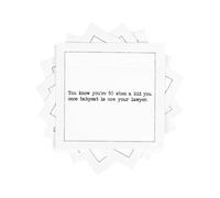 FIve Star Napkins 50 Year Old Quotes Cotton Cocktail Napkins, Beverage Napkin, Bar Napkin, Party Napkins, Small Napkins,Napkins for Events,Holidays,Weddings,Parties 4.5"x4.5"-Single Use(50x)Disposable