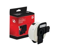 Five Star Non-OEM Replacement for Brother DK-11201 Black on White 29mm x 90mm 400/Roll FS672577