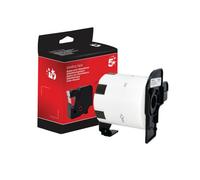 Five Star Non-OEM Replacement for Brother DK-11209 Black on White 62mm x 29mm 800/Roll FS672697