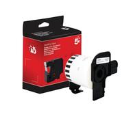 Five Star Non-OEM Replacement for Brother DK-22212 Black on White 62mm x 15.24m FS672907