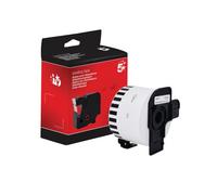 Five Star Non-OEM Replacement for Brother DK-N55224 Black on White 54mm x 30.48m FS672777