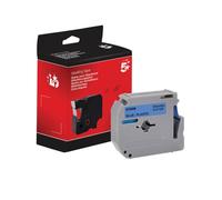 Five Star Non-OEM Replacement for Brother M-K531 Black on Blue 12mm x 8m FS673406