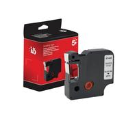 Five Star Non-OEM Replacement for Dymo 45013 Black on White 12mm x 7m FS671419