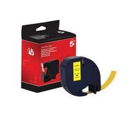 Five Star Non-OEM Replacement for Dymo 91202 Black on Yellow 12mm x 4m FS671661