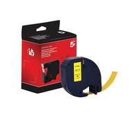 Five Star Non-OEM Replacement for Dymo 91202 Black on Yellow 12mm x 4m FS671661