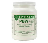 Five Star PBW Cleanser - 4 lb (91037068620) Powdered Brewer's Cleaner for All Brewing Equipment