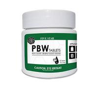 Five Star PBW Tablets - 10 g(1 Tablet Per 1 Gallon of Water) 12ct - Growler, Carboy, Keg Cleaner