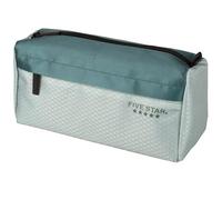Five Star Pencil Pouch, Pen Case, Storage Organizer for School Supplies Earbuds Chargers Cables Makeup, Stand 'N Store, Fits 3 Ring Binder, Green (500214F-ECM)
