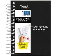 Five Star Spiral Notebook, Fat Lil' Pocket Notebook, College Ruled Paper, 200 Sheets, 5-1/2" x 3-1/2", Assorted Colors, Color Will Vary, 1 Count (45388)