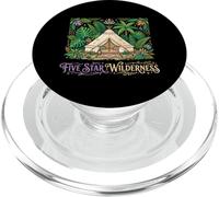 Five Star Wilderness Glamping Vacation Forest Travel Camper PopSockets PopGrip for MagSafe
