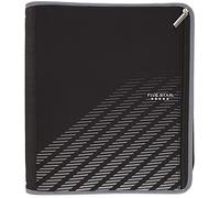 Five Star Zipper Binder, 2 Inch 3 Ring Binder, Xpanz, Gray Lines (29040Hx9)