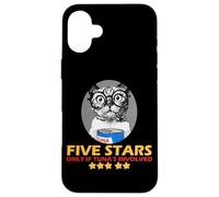 Five stars only if tuna's involved Case for iPhone 16 Plus