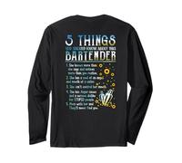 Five Things You Should Know About This Bartender Long Sleeve T-Shirt