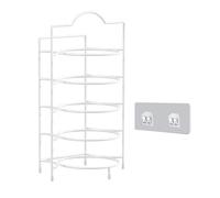 Five Tier Cutlery Rack, Food Preparation Rack, Serving Rack, Kitchen Plate Organizer, Suitable for hot Pot and Family Gatherings