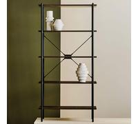 Five Tier Dark Oak Shelf Unit | Bradbury