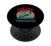 Five Time Extinction Event Tardigrade Lovers Microbiologist PopSockets Adhesive PopGrip