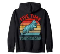Five Time Extinction Event Tardigrade Lovers Microbiologist Zip Hoodie