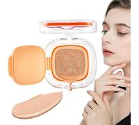Five Vitamin C Air Cushion Cream,Air Cushion CC Cream Concealer Foundation,Brightening Moisturizing Waterproof Foundation,Suitable for All Skin Types
