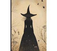 Five Year Witch Planner, 2023-2027: Two Pages Per Month, with Holidays, Goals, Passwords, Contact Numbers, Tarot Pulls, Spell Paper, Spooky Illustrations