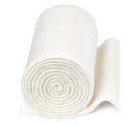 FIVEIZERO 100% Natural Cotton Quilt Batting-47Inchesx4Yards Large Lightweight Batting Fabric,Quilting Batting by The Yard for Sewing,Crafts,Potholders,Backing,Wadding,Twin & King Size Quilt Projects