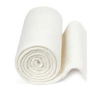 FIVEIZERO 100% Natural Cotton Quilt Batting-47Inchx2Yard Large Lightweight Batting Fabric,Quilting Batting by The Yard for Sewing,Crafts,DIY,Potholders,Backing,Wadding,Twin & King Size Quilt Projects