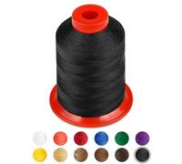 FIVEIZERO Extra Strong Upholstery Thread,1000m Bonded Nylon Thread, Black | Heavy Duty Sewing Thread for Denim Leather,Craft,Machine,DIY and Home (1 Pack)