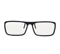 fivekim Clip-OnCircular Passive Polarized 3D Glasses For Tv Real 3D Cinema 0.22Mm Square Vibration Clip 3D Glasses Black