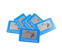 fivekim jackyee Polarized Sunglasses Test Card Durable Polarised Sunglasses Lens Shades Glasses Tester Testing Card Check Funny