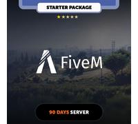FiveM 90 days Private Server - Starter Package Code