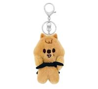 FiveMileBro Stray Kids SKZoo Magnetic Plush Keyring 10 cm 'ATE' with Magnetic Buckle, Cute Backpack & Keychain Pendant for Stay Fans, Bear, 10 cm