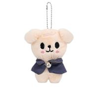 FiveMileBro Stray Kids SKZOO Plush Doll 12 cm 'Magic School' Keyring & Backpack Pendant - Cute SKZOO Cuddly Toy Collectible, Dog, 1