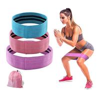 FIVENRY Premium Fitness Booty Resistance Bands I Non-Slip Exercise Workout Bands I Enjoy Whole Body Workout, Yoga or Pilates like a Professional (3 different sizes)
