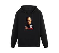 FIVERAM Men's Hoody Sweatershirt Above The Law Steven Seagal Action Movie Hoody Mens Hoodie Gift New From Black 3XL