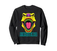 Fivesaurus - Five-A Saurus T-Rex 5th Birthday Sweatshirt